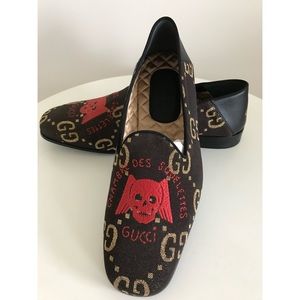 NWT Gucci Patch Men’s Loafer